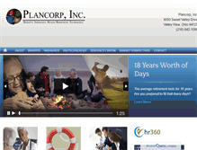 Tablet Screenshot of plancorp.biz